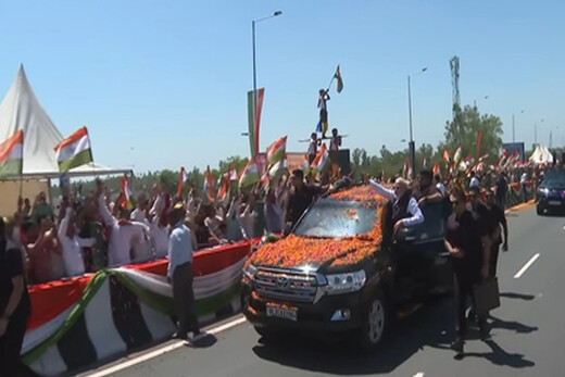 दिल्ली-देहरादून कॉरिडोर उद्घाटन से पहले प्रधानमंत्री का भव्य रोड शो, जनता का उमड़ा सैलाब